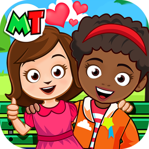 My Town : Best Friends' House games for kids