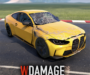 WDAMAGE Car Crash v240.0 MOD APK (All Vehicles Unlocked)